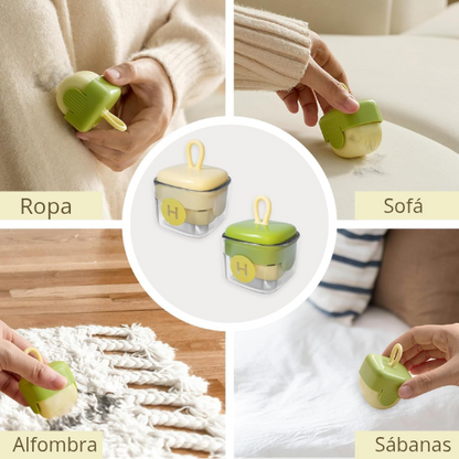 Rodillo removedor de pelusa lavable