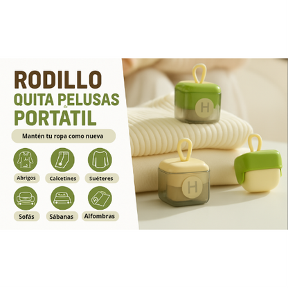 Rodillo removedor de pelusa lavable