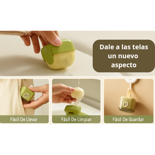 Rodillo removedor de pelusa lavable